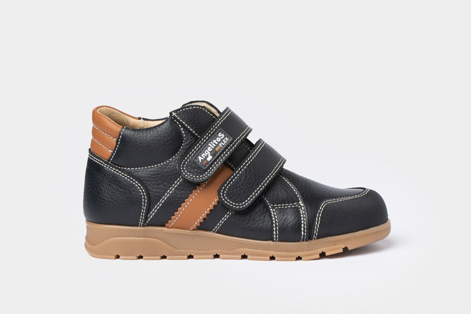 BOTA VELCRO ANGELITOS "TEX-NATURE GEL-MEMORY"