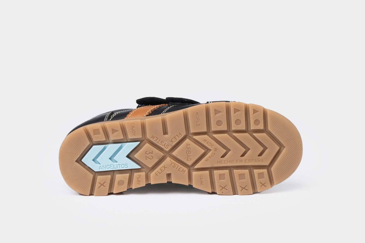 BOTA VELCRO ANGELITOS "TEX-NATURE GEL-MEMORY"