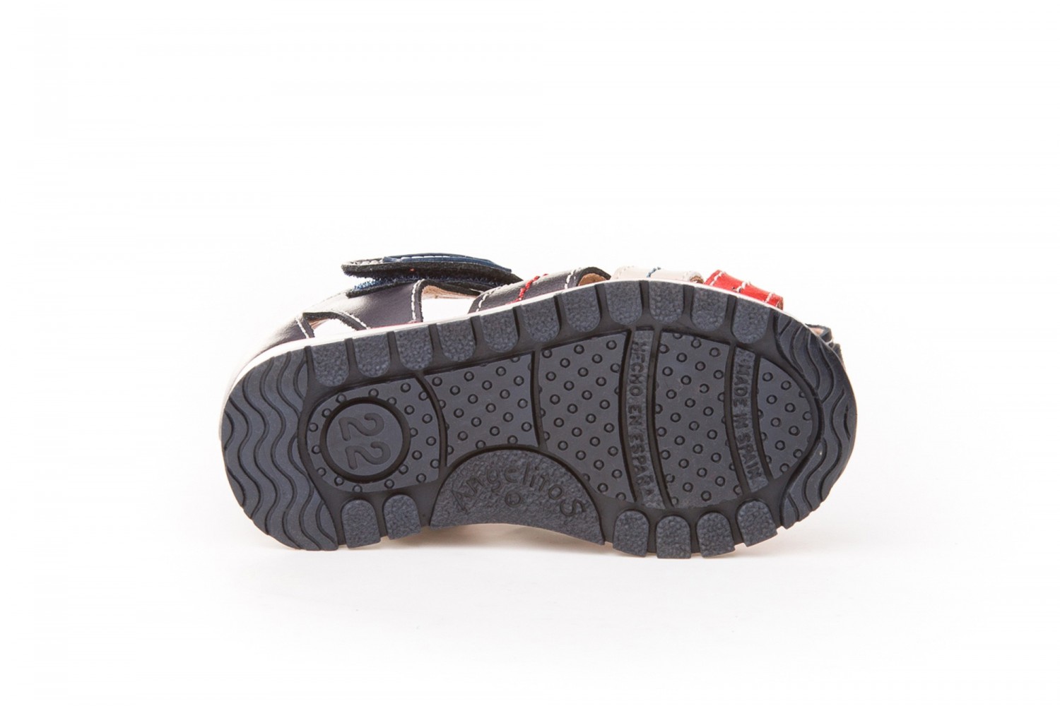 SANDALIA VELCRO NIÑO ANGELITOS MARINO