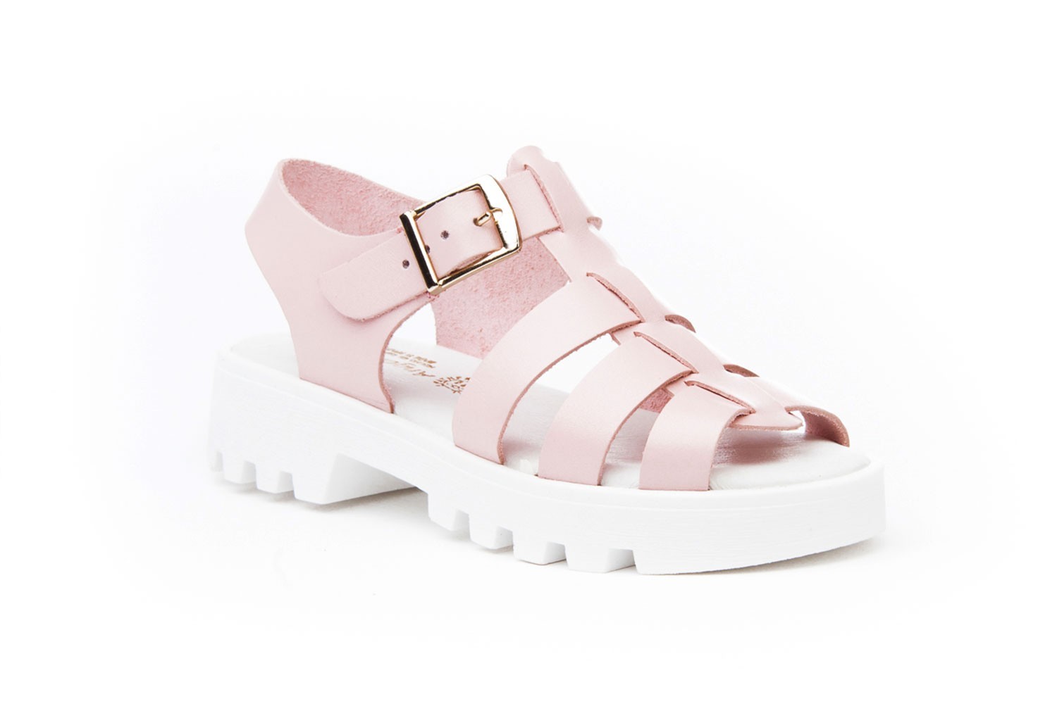 SANDALIA HEBILLA NIÑA ANGELITOS ROSA
