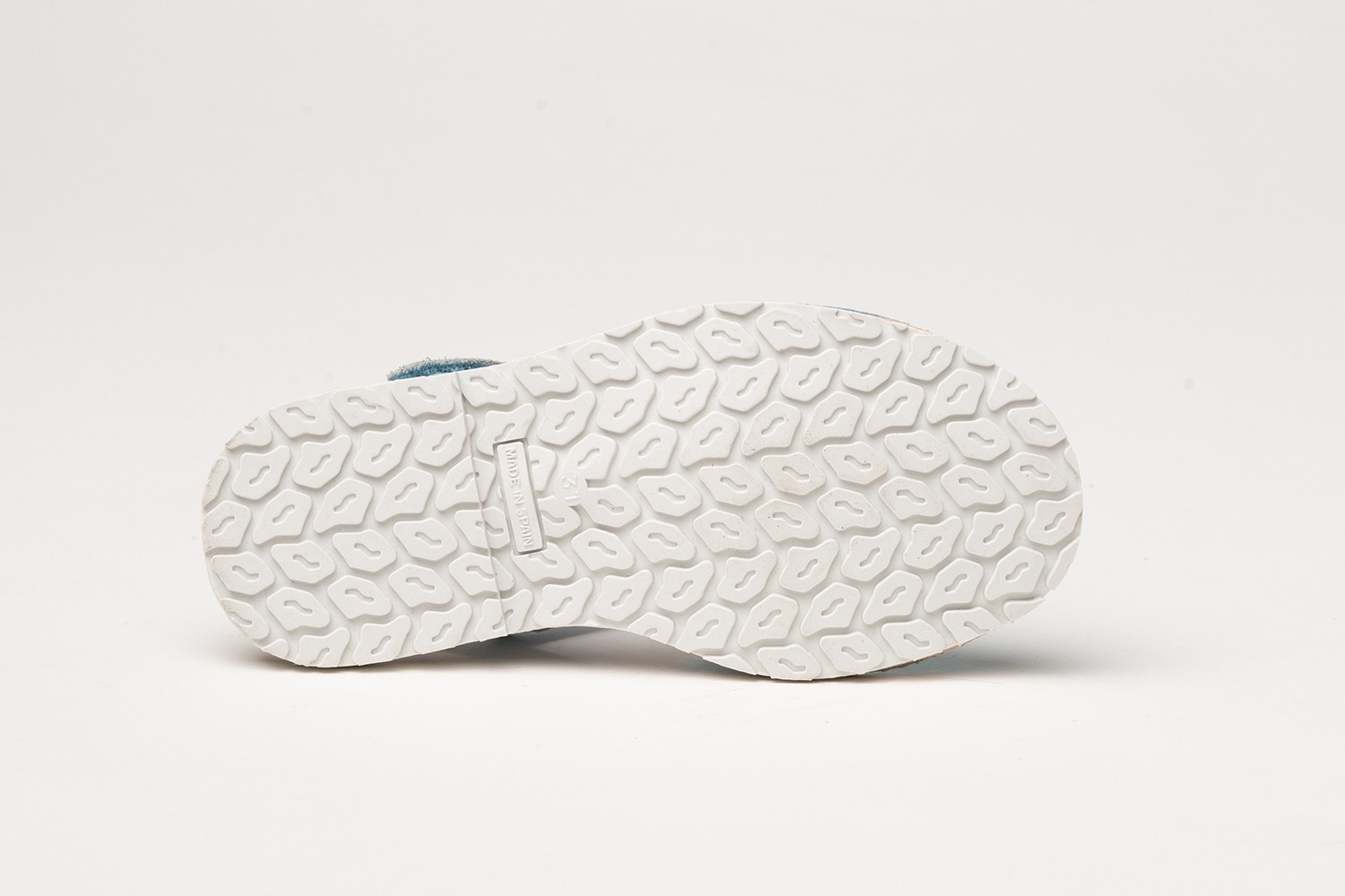 MENORQUINA VELCRO NAPA ANGELITOS "GEL-MEMORY FOAM" CELESTE