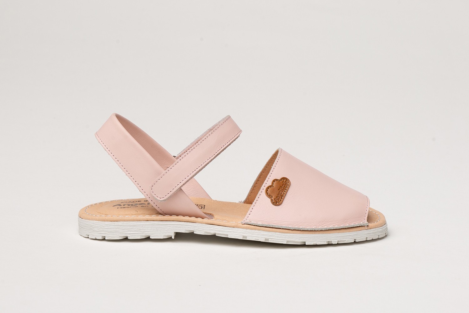 MENORQUINA VELCRO NAPA ANGELITOS "GEL-MEMORY FOAM" ROSA
