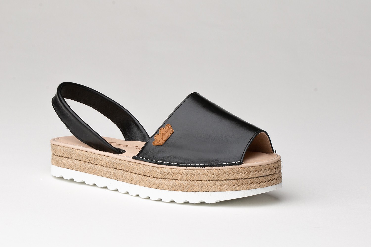 IBICENCA TRENZA EVA MAÑAS "GEL-MEMORY FOAM" NEGRO