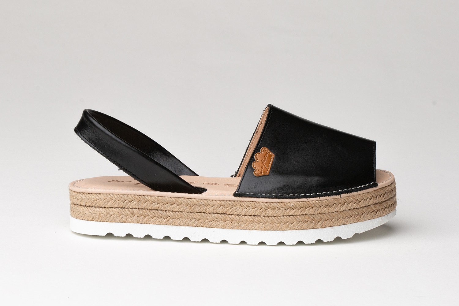 IBICENCA TRENZA EVA MAÑAS "GEL-MEMORY FOAM" NEGRO