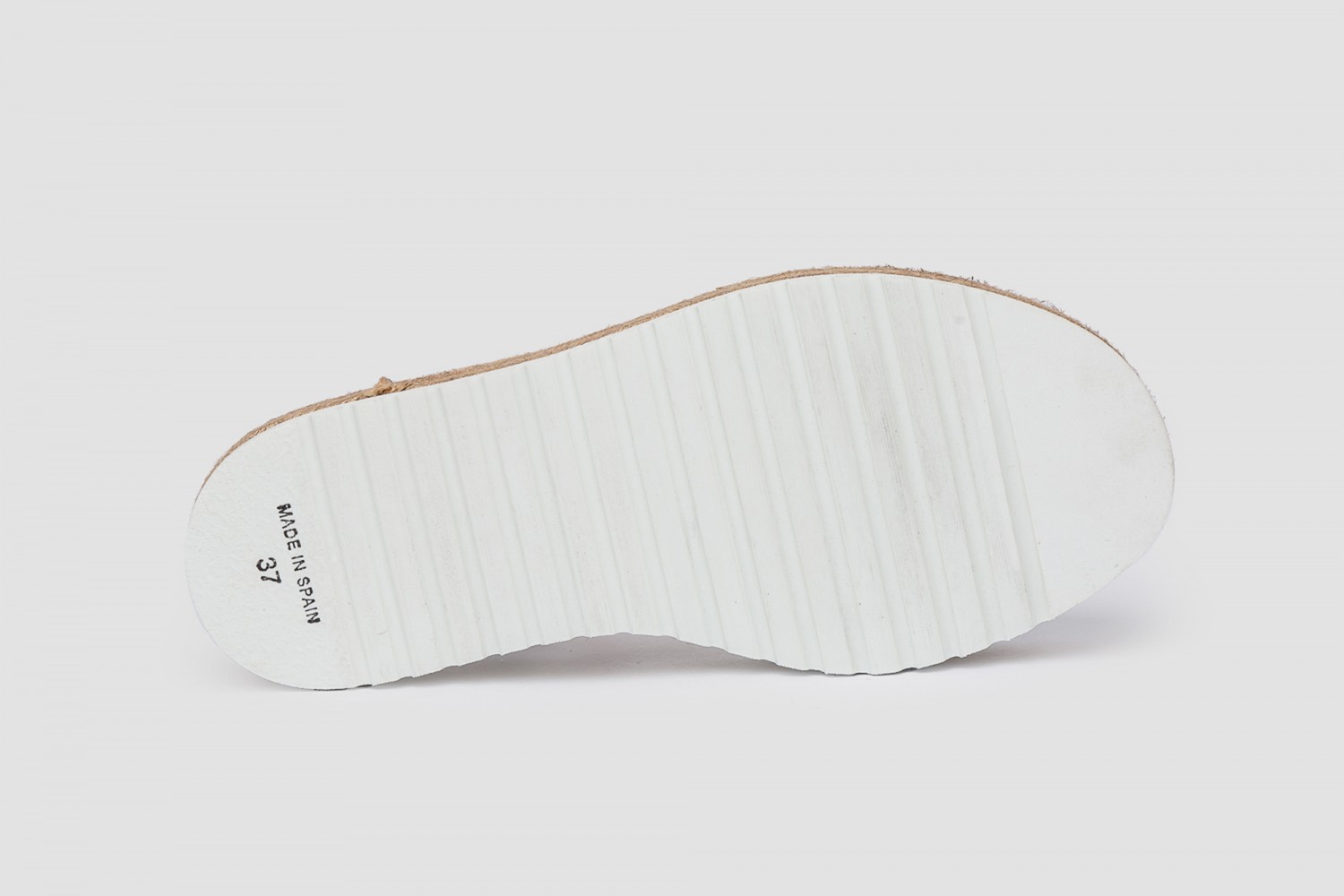 MENORQUINAS AVARCAS BLANCAS PULSERA EVA MAÑAS "GEL-MEMORY FOAM"
