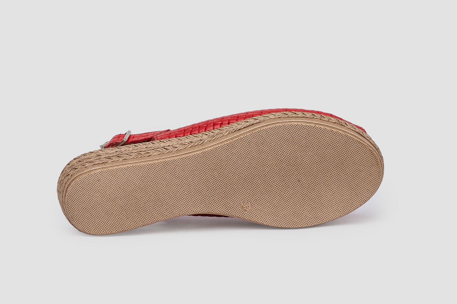 SANDALIAS CUÑA CONFORT TRENZADO NATURAL EVA MAÑAS "GEL-MEMORY FOAM"