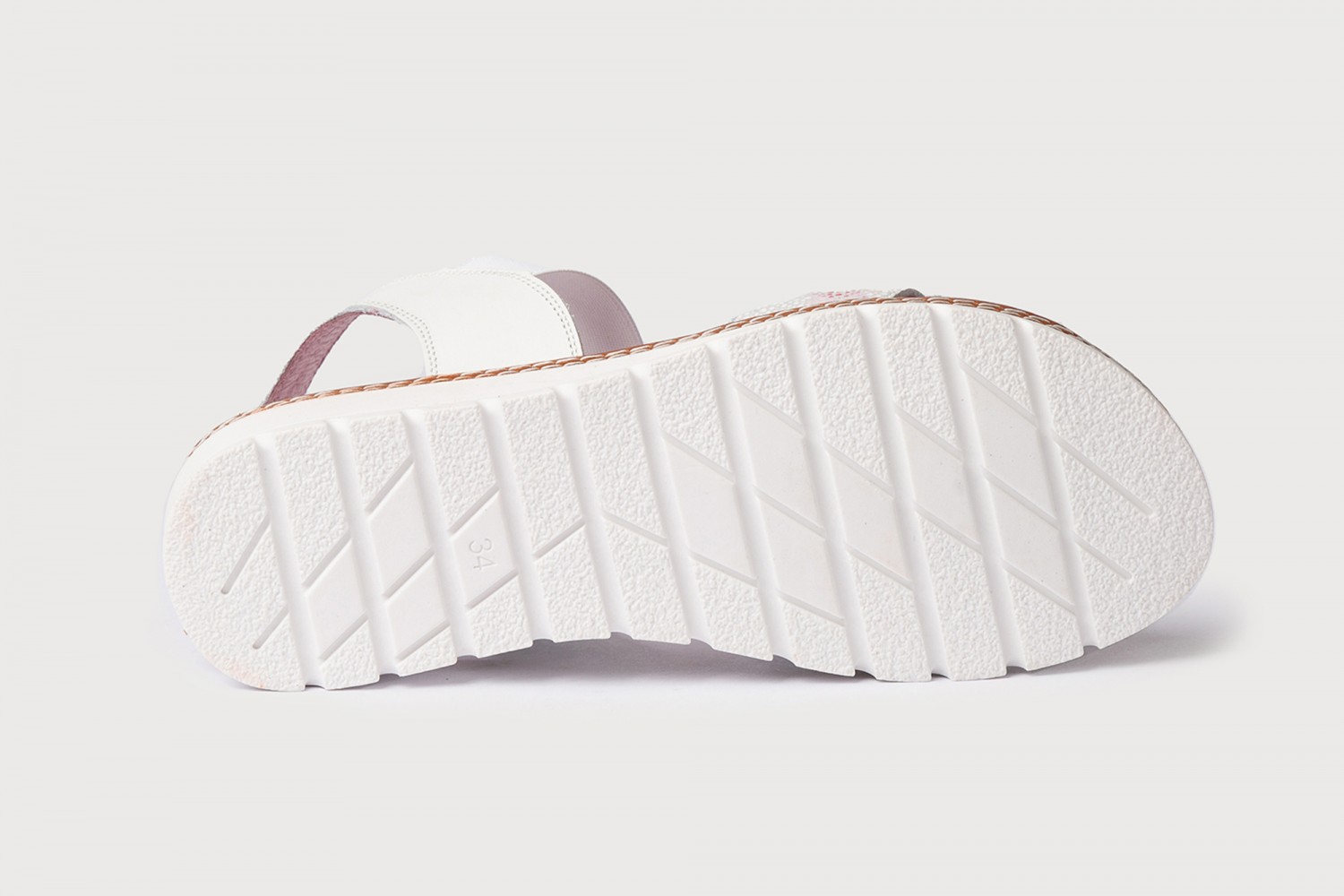SANDALIAS BLANCAS CRUZ NIÑA ANGELITOS