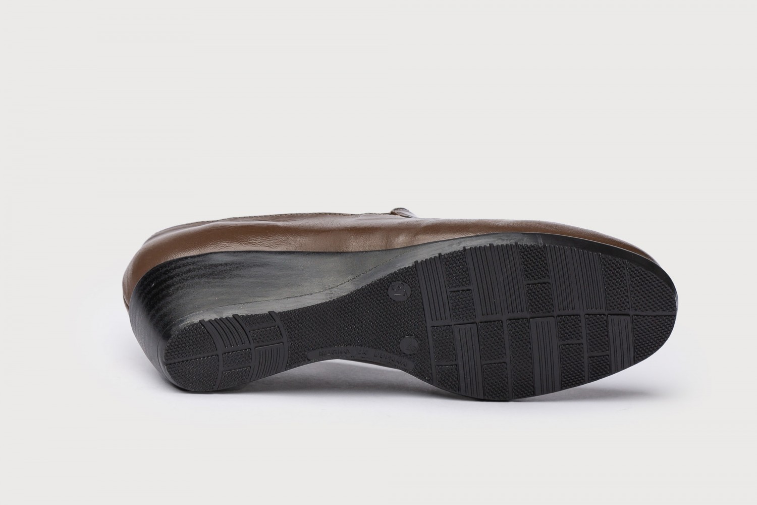 MOCASÍN MARRÓN NAPA COCO EVA MAÑAS "GEL-MEMORY FOAM"