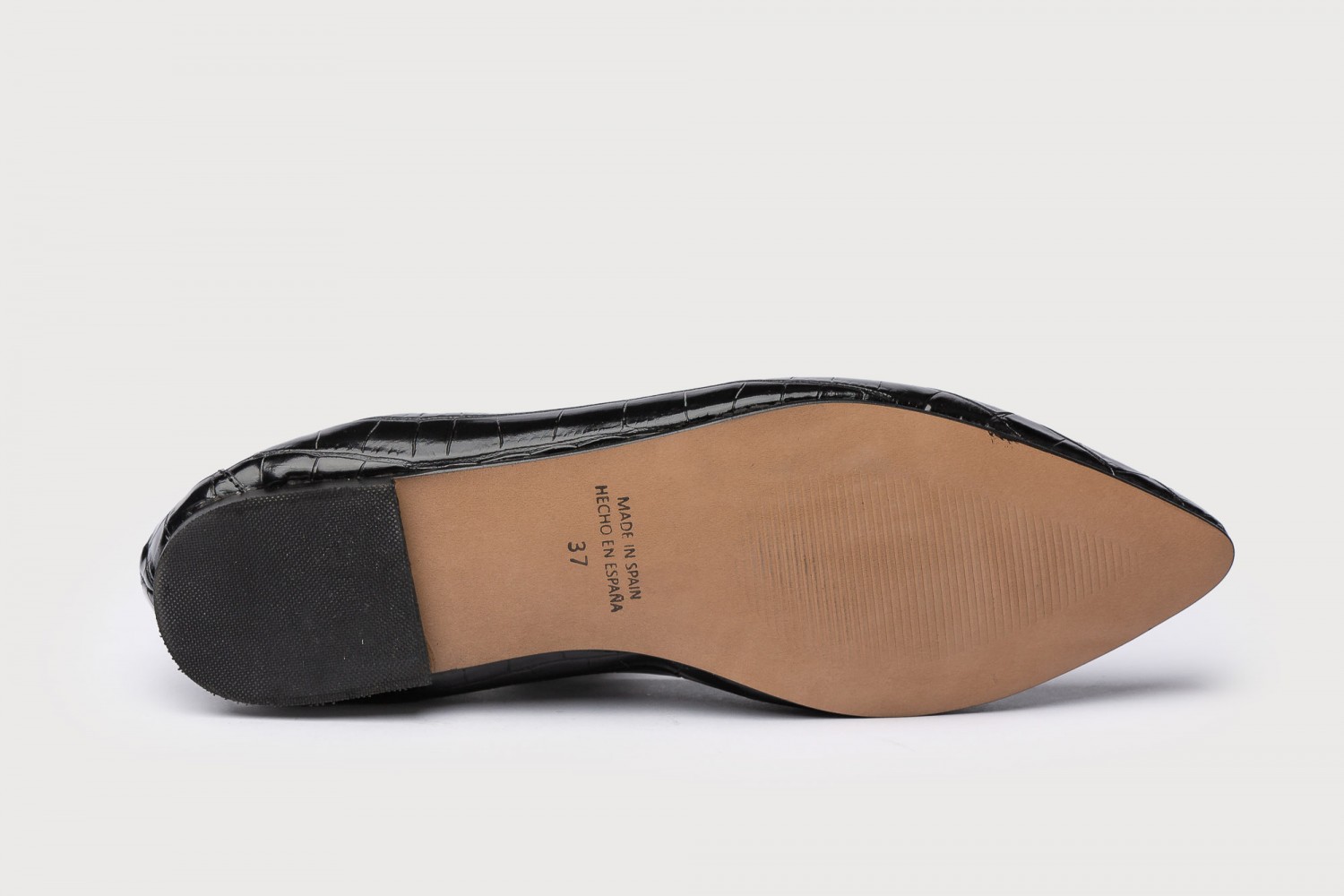 BAILARINAS NEGRO NAPA COCO SOFT EVA MAÑAS "GEL-MEMORY FOAM"