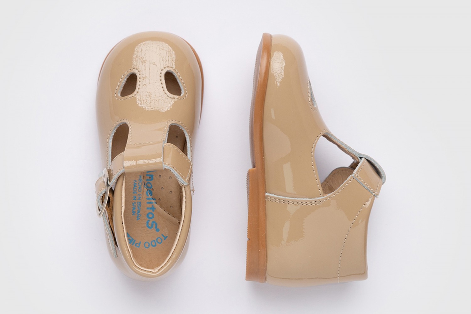 PEPITO CHAROL HEBILLA ANGELITOS CAMEL