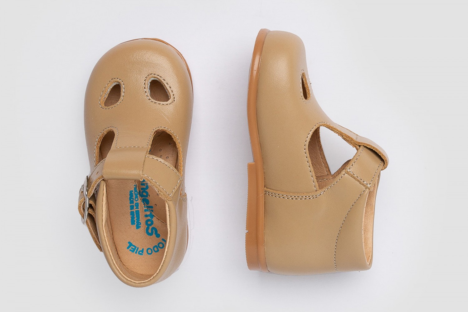 PEPITO NAPA HEBILLA ANGELITOS CAMEL