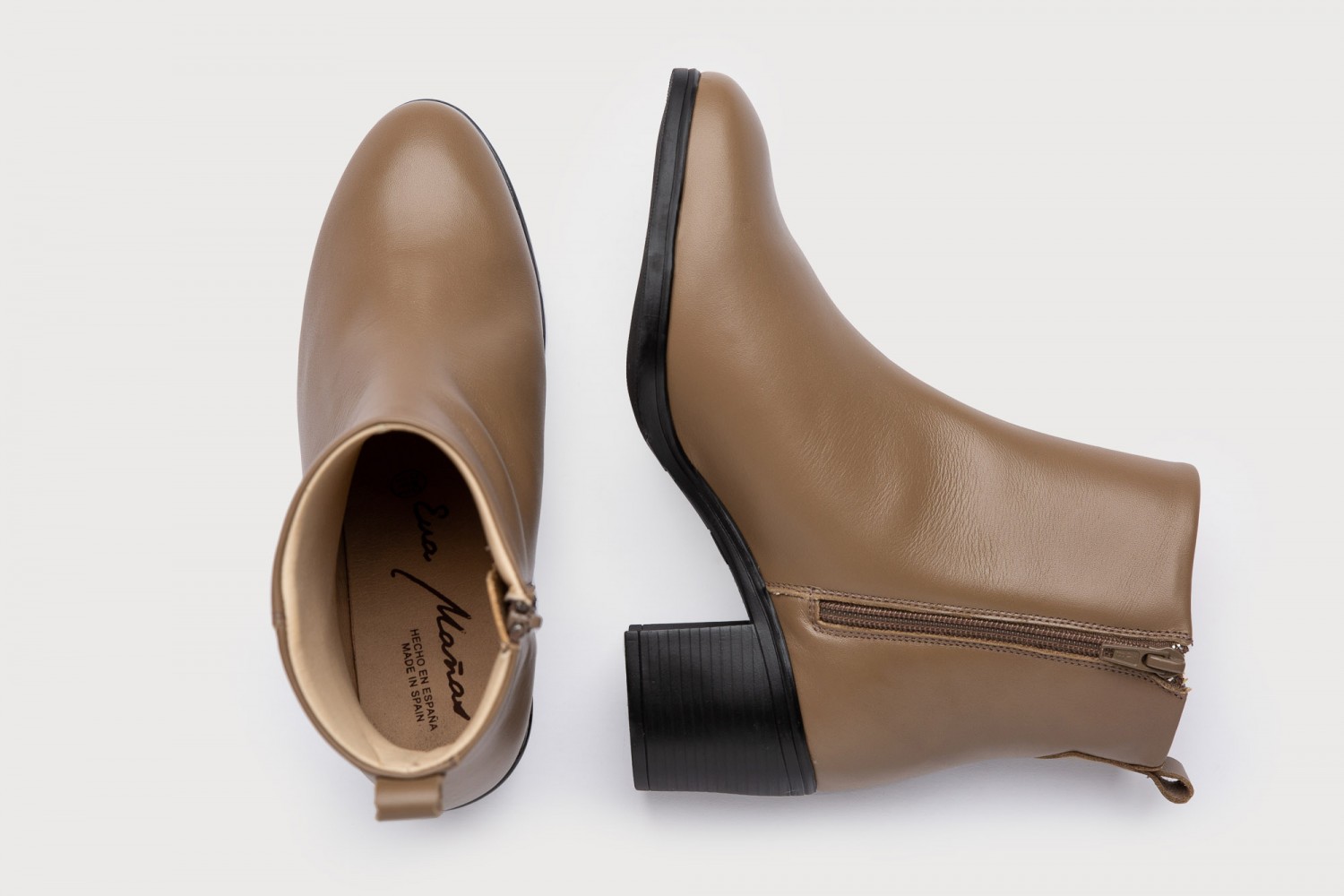 BOTIN SEÑORA LISO 5.5 CM "TEX-NATURE GEL-MEMORY"