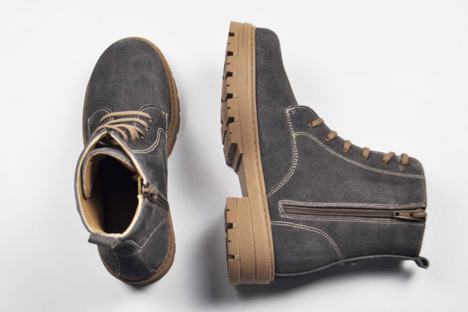 BOTA MILITAR ANTE AFELPADO ANGELITOS 4 CM "TEX-NATURE GEL-MEMORY"