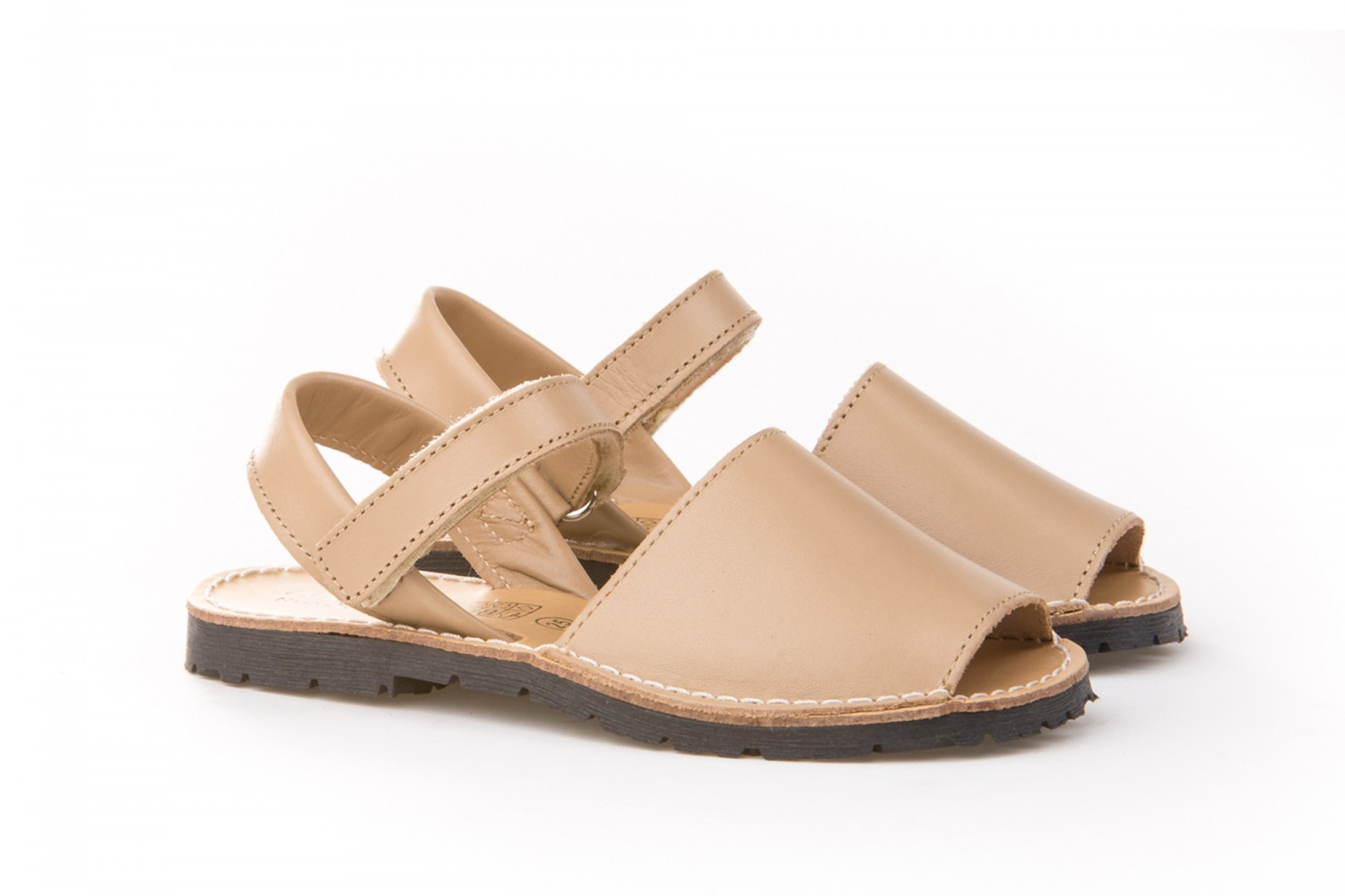 MENORQUINA VELCRO ANGELITOS CAMEL