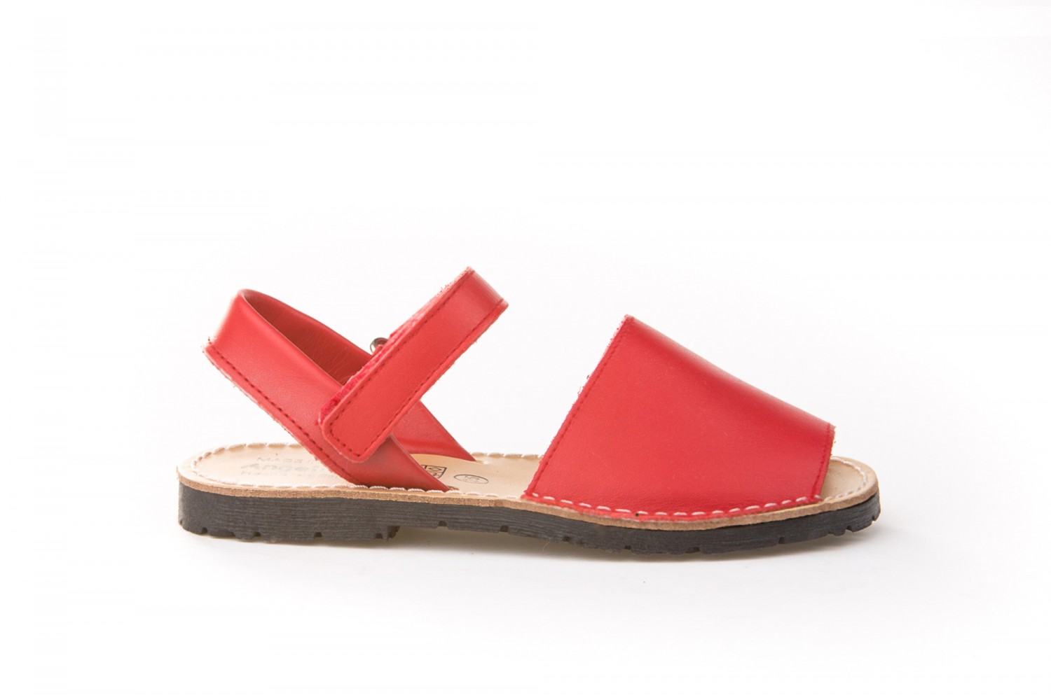 MENORQUINA VELCRO ANGELITOS ROJO