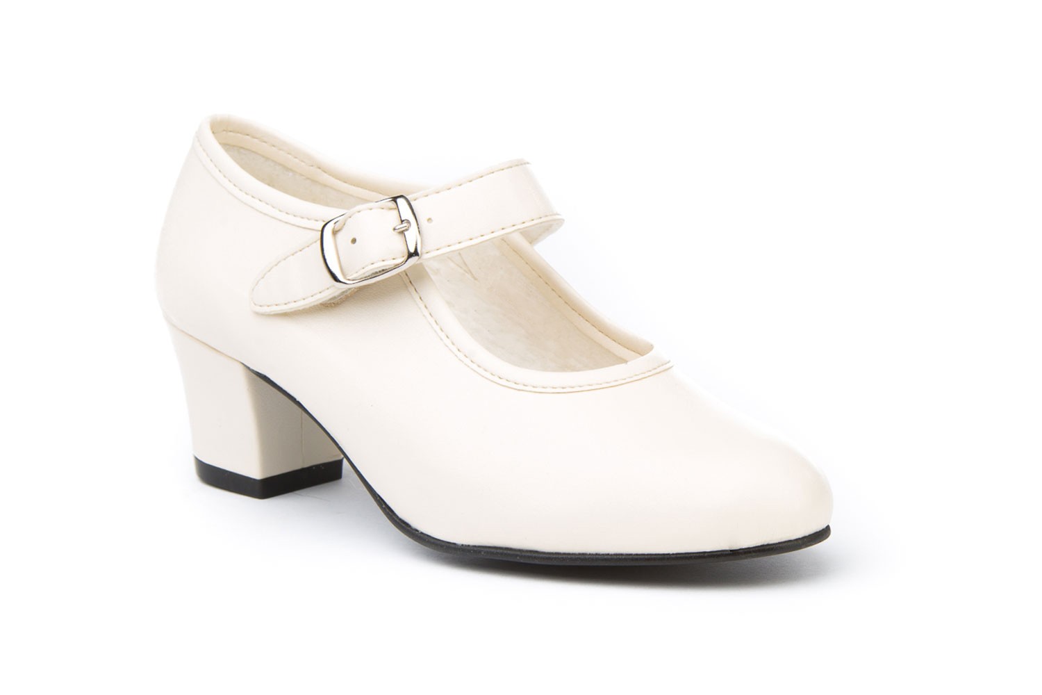 ZAPATO FLAMENCA BEIGE ANGELITOS