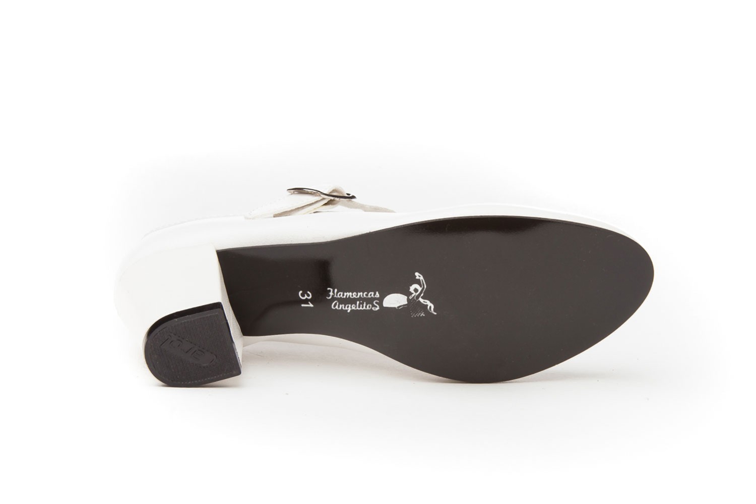 ZAPATO FLAMENCA BLANCO ANGELITOS