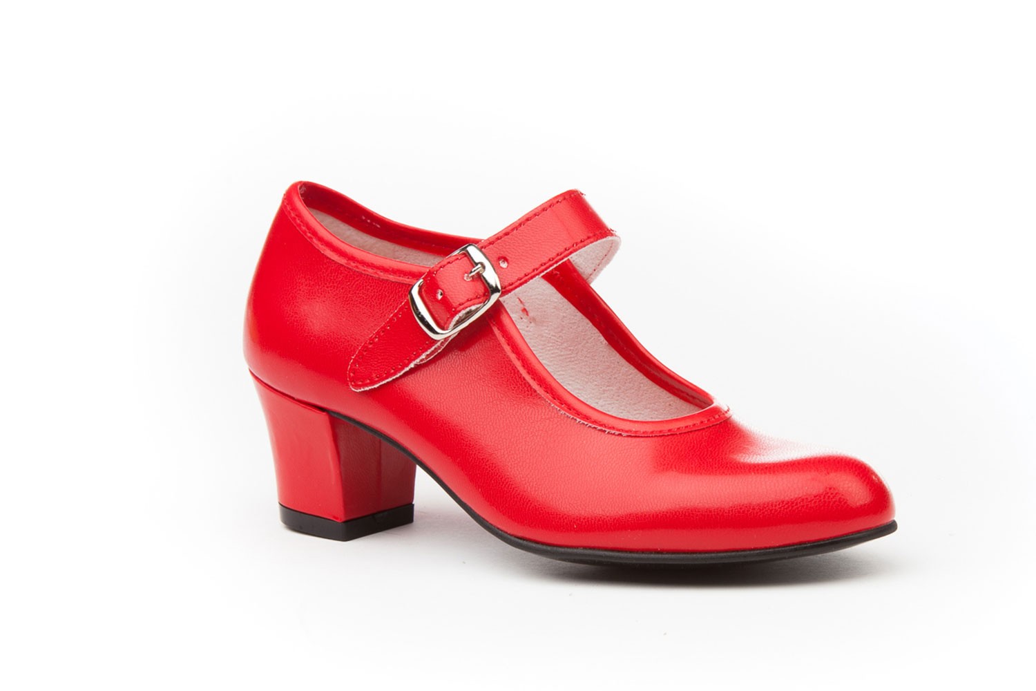 ZAPATO FLAMENCA ROJO ANGELITOS