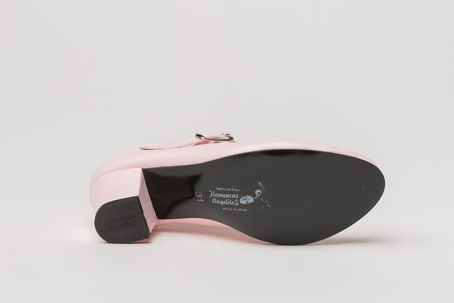 ZAPATO FLAMENCA ROSA ANGELITOS