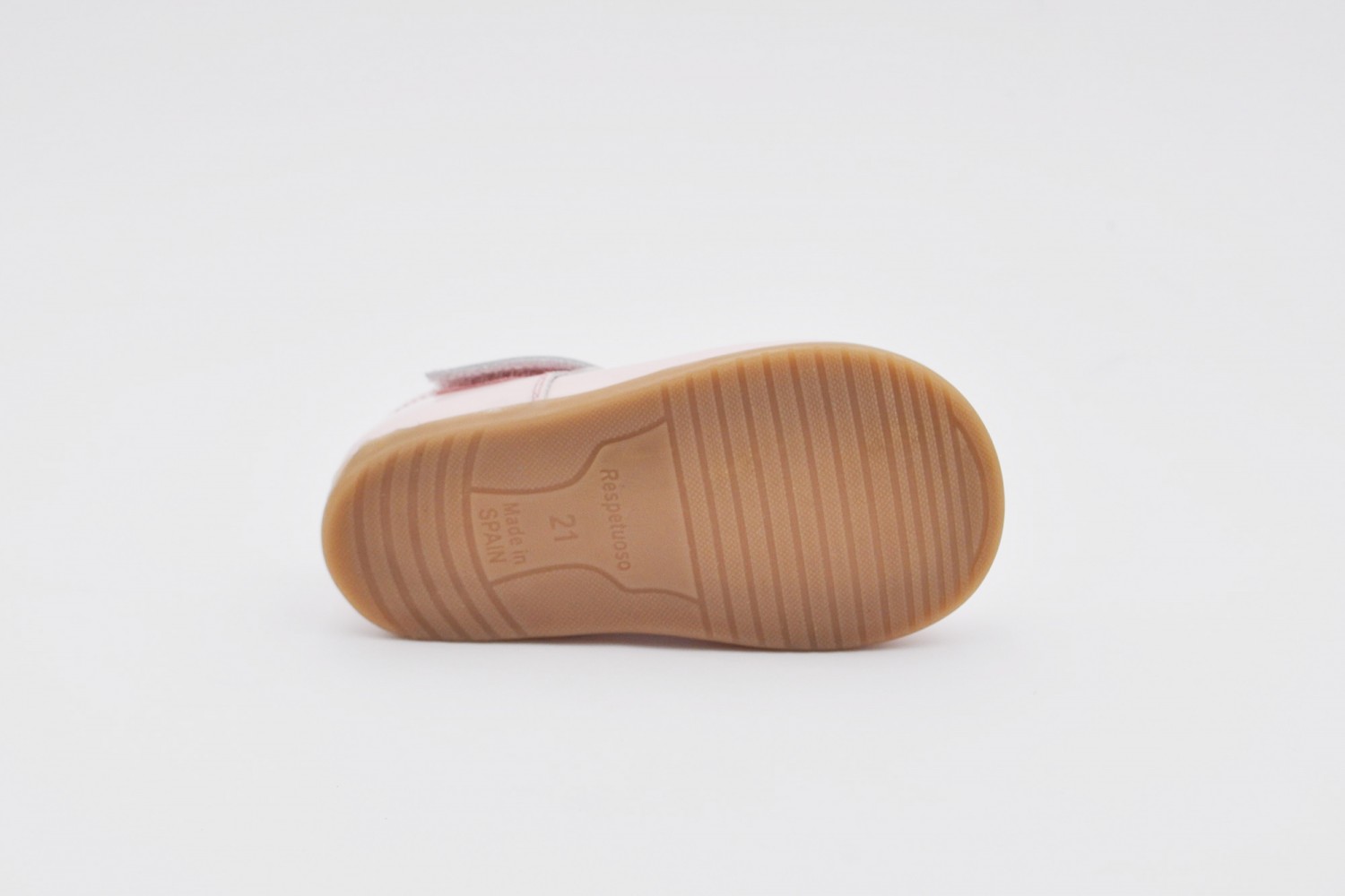 MERCEDITA ROSA CHAROL CALZADO RESPETUOSO VELCRO ANGELITOS SUELA DROP 0