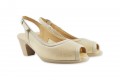 PEEP-TOE BIEGE DESTALONADO PIEL CONFORT EVA MAÑAS