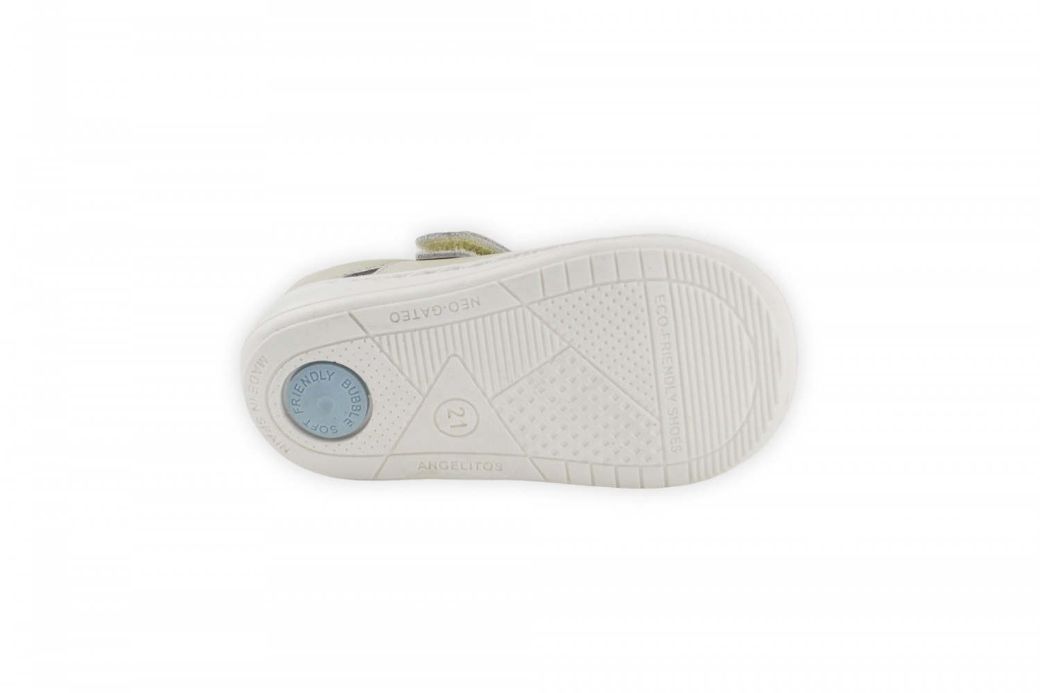 SANDALIA BEIGE TOMMY CALZADO RESPETUOSO ANGELITOS SUELA COSIDA DROP 0