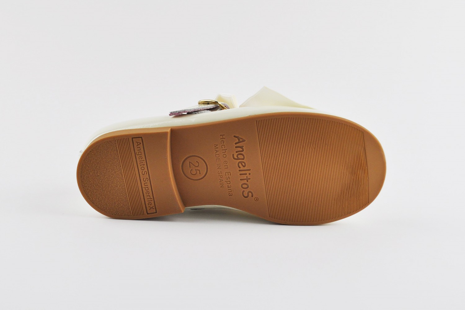 ANGELITOS MERCEDITA DE NIÑA CON LAZO BEIGE