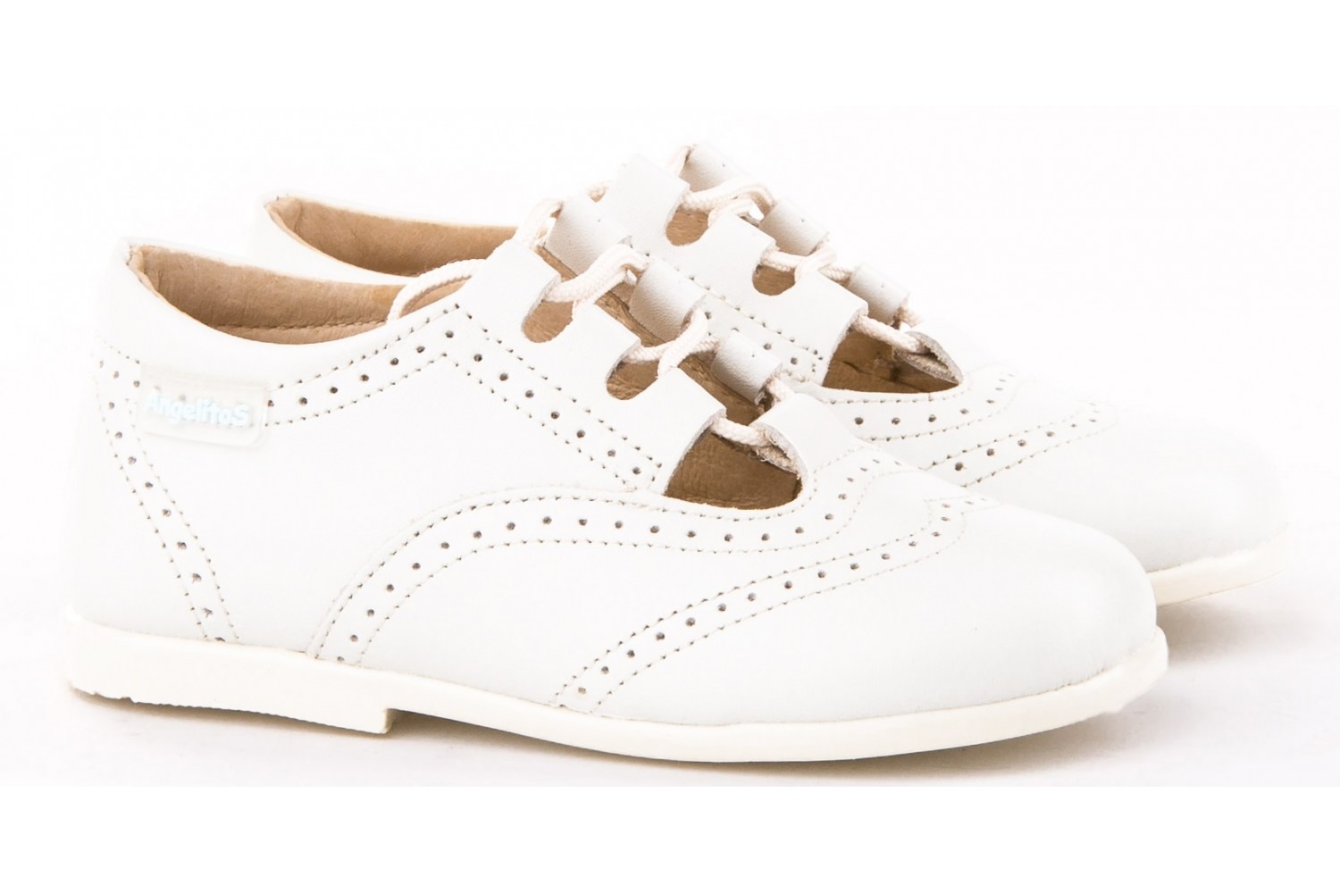 ZAPATO INGLESITO ANGELITOS BLANCO