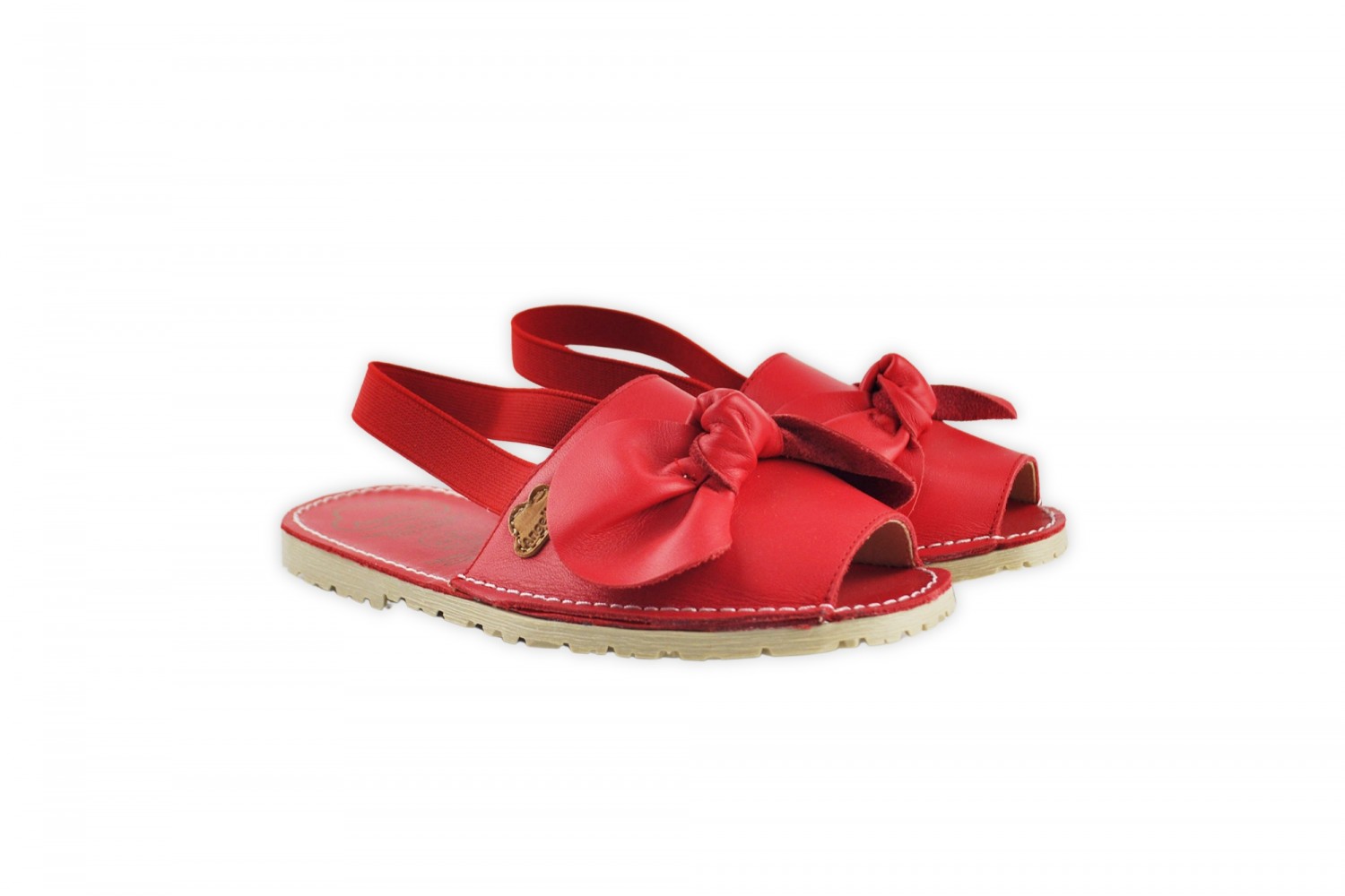 MENORQUINA ROJO ELÁSTICO LAZO COLECCIÓN FLEXIBLE ANGELITOS