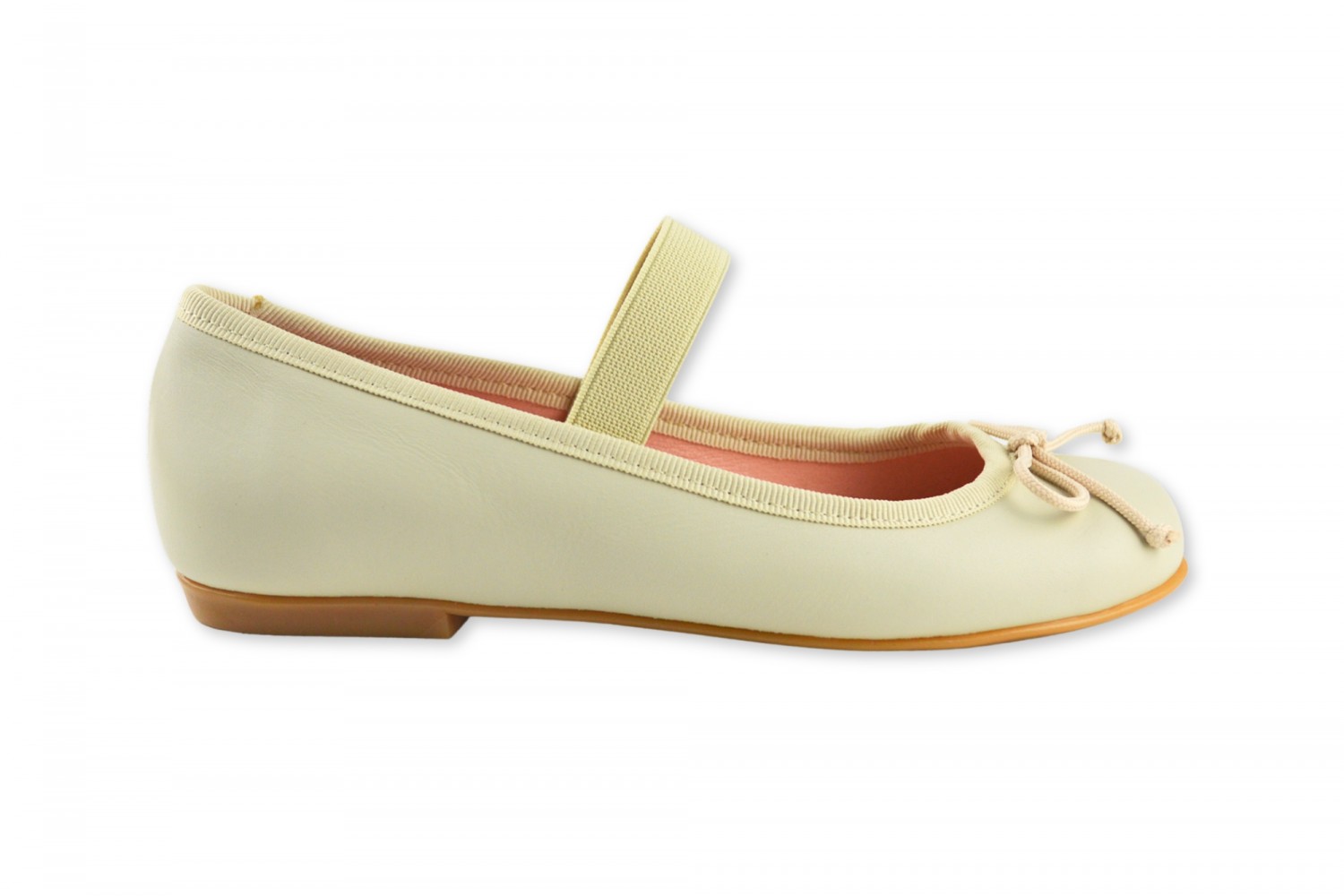 BAILARINA LAZO & ELÁSTICO ANGELITOS BEIGE