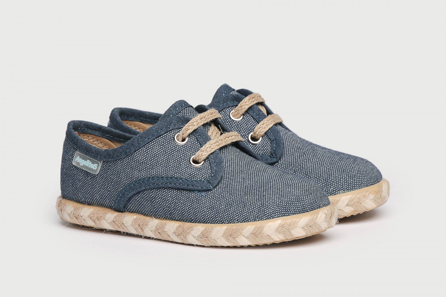 ZAPATO VAQUERO BLUCHER LINO CORDONES ANGELITOS
