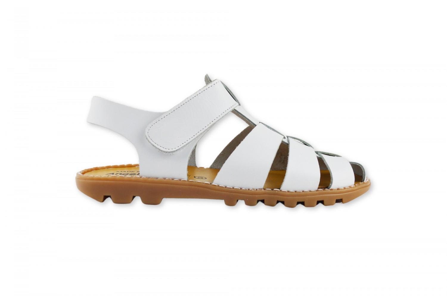 SANDALIA VELCRO NIÑO ANGELITOS BLANCO