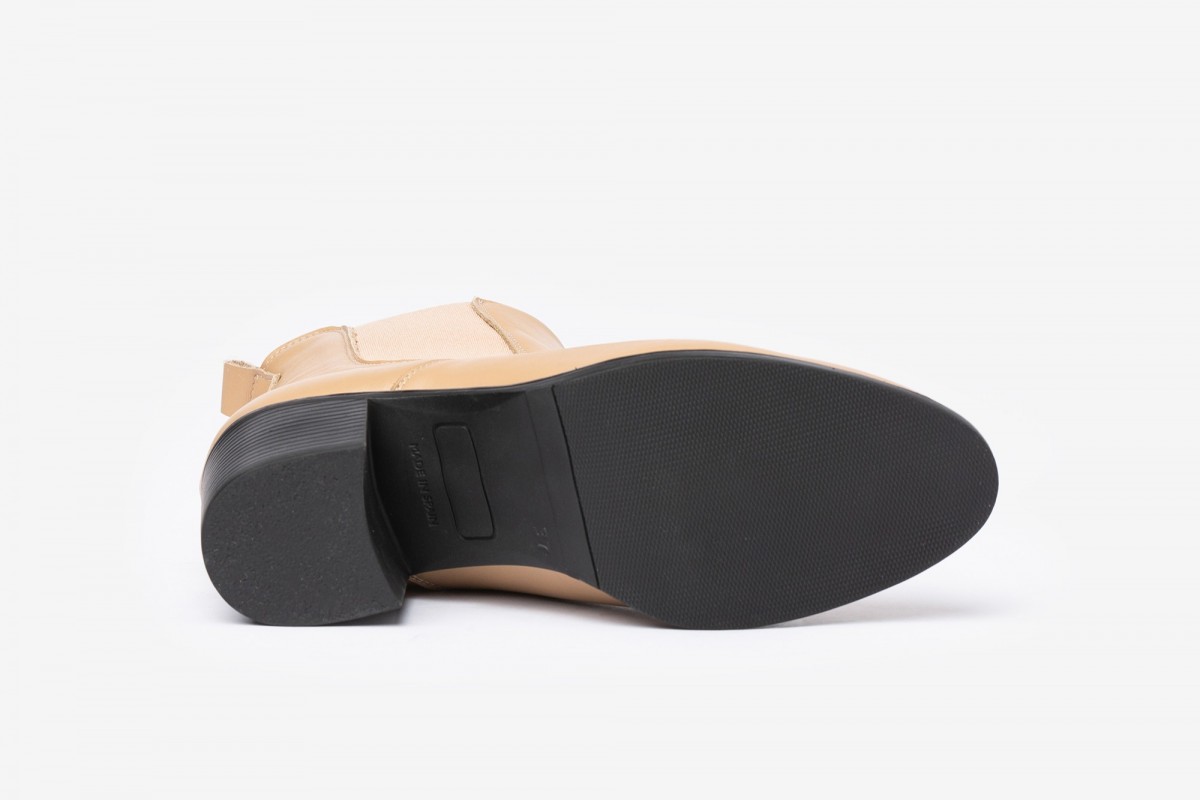 BOTIN SEÑORA ELASTICO NAPA SOFT 5.5 CM "TEX-NATURE GEL-MEMORY"