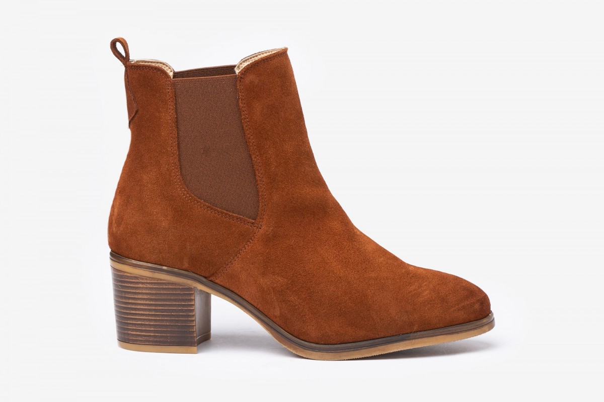 BOTIN SEÑORA ELASTICO SERRAJE 5.5 CM "TEX-NATURE GEL-MEMORY"