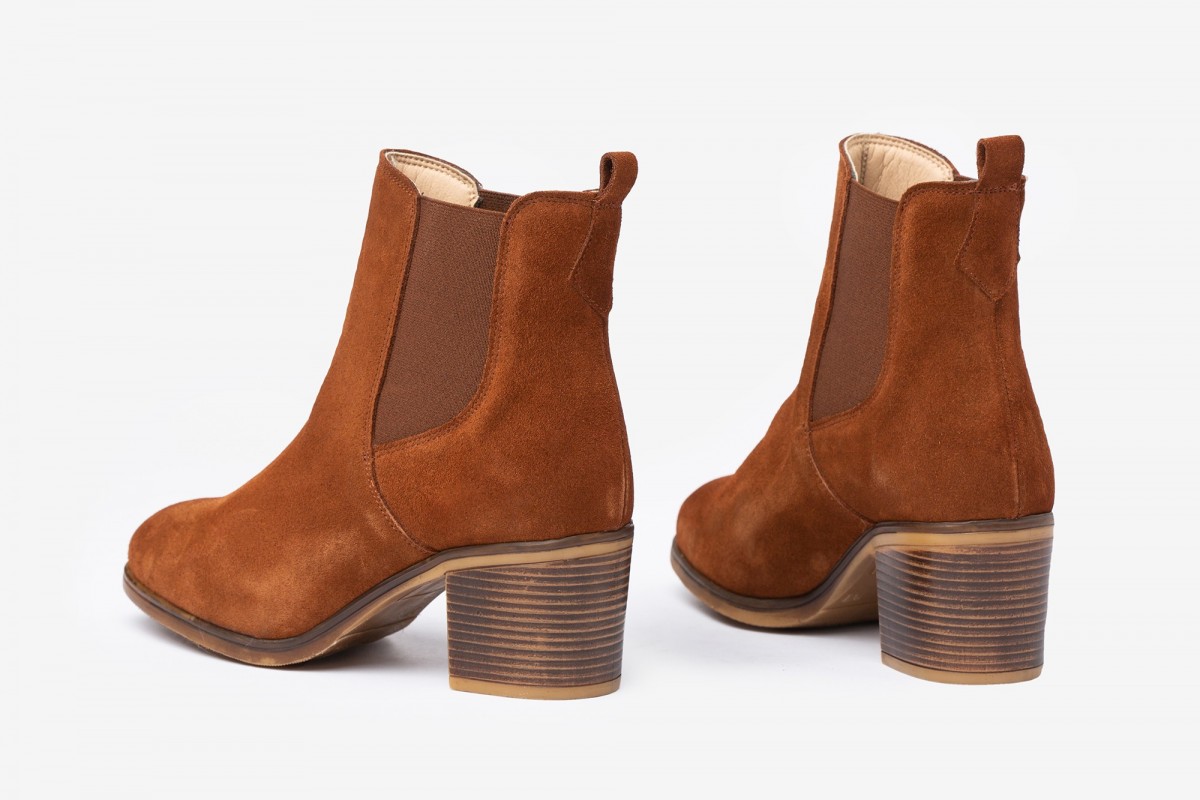 BOTIN SEÑORA ELASTICO SERRAJE 5.5 CM "TEX-NATURE GEL-MEMORY"