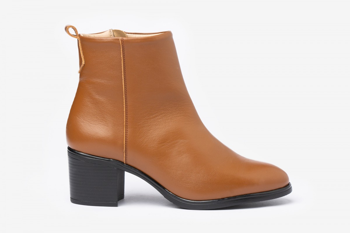 BOTIN SEÑORA LISO 5.5 CM "TEX-NATURE GEL-MEMORY"