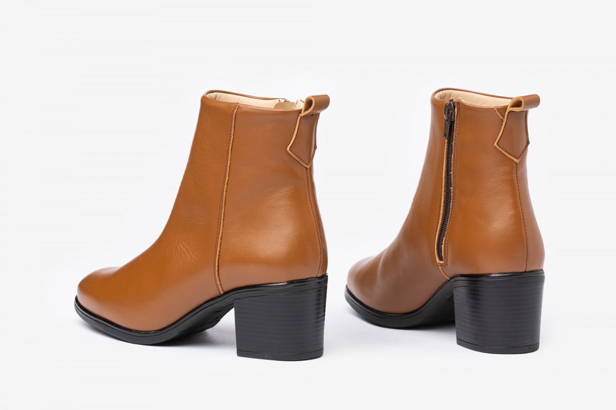 BOTIN SEÑORA LISO 5.5 CM "TEX-NATURE GEL-MEMORY"