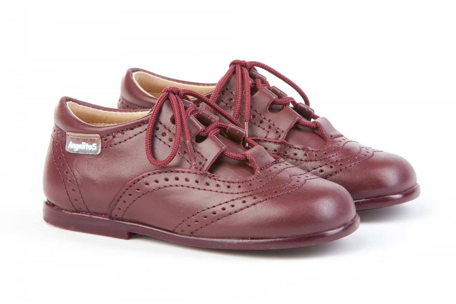 ZAPATO INGLESITO BURDEOS ANGELITOS