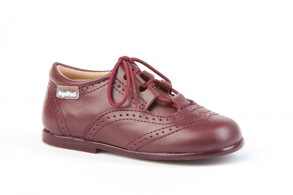 ZAPATO INGLESITO BURDEOS ANGELITOS