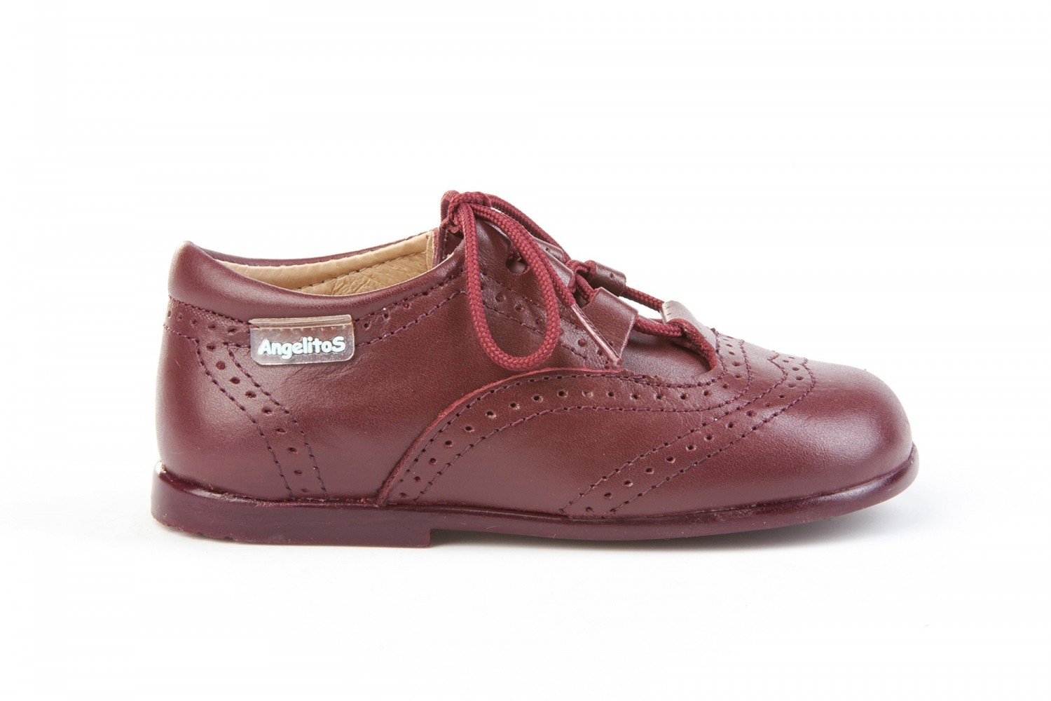 ZAPATO INGLESITO BURDEOS ANGELITOS