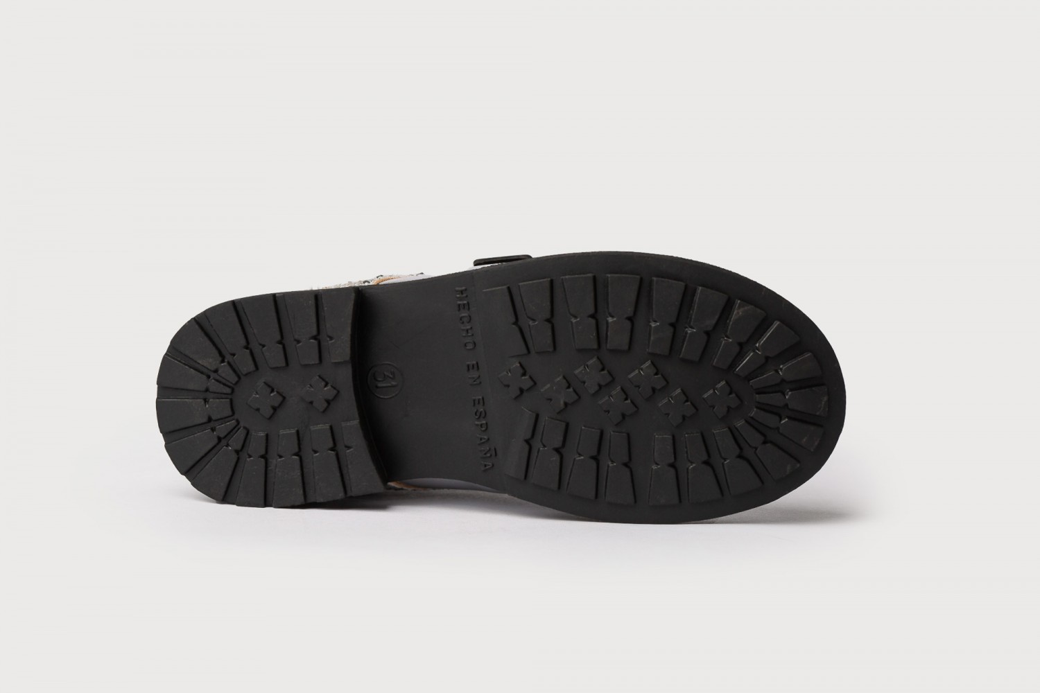 BOTA MILITAR CHAROL & LENTEJUELAS CORDONES ANGELITOS