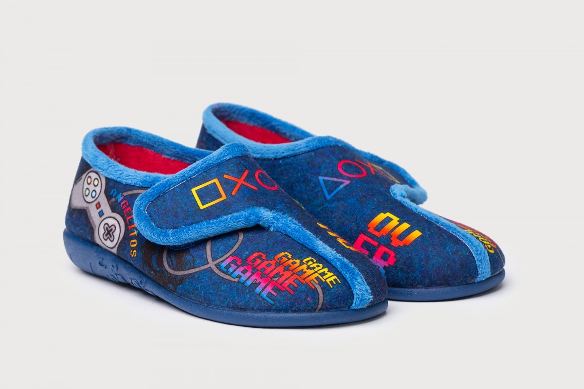 PANTUFLAS MARINO GAMER ANGELITOS