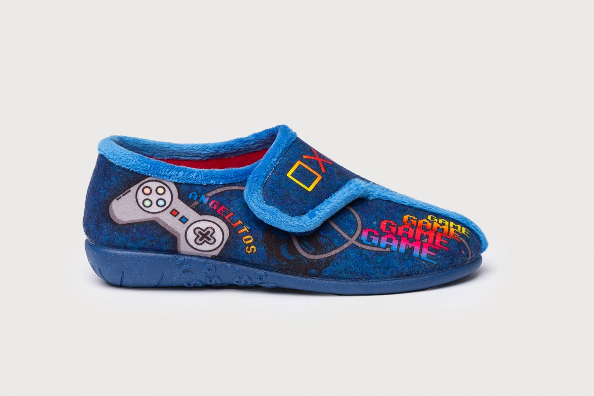 PANTUFLAS MARINO GAMER ANGELITOS