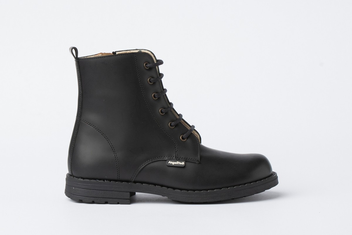 BOTA MILITAR CORDONES ANGELITOS