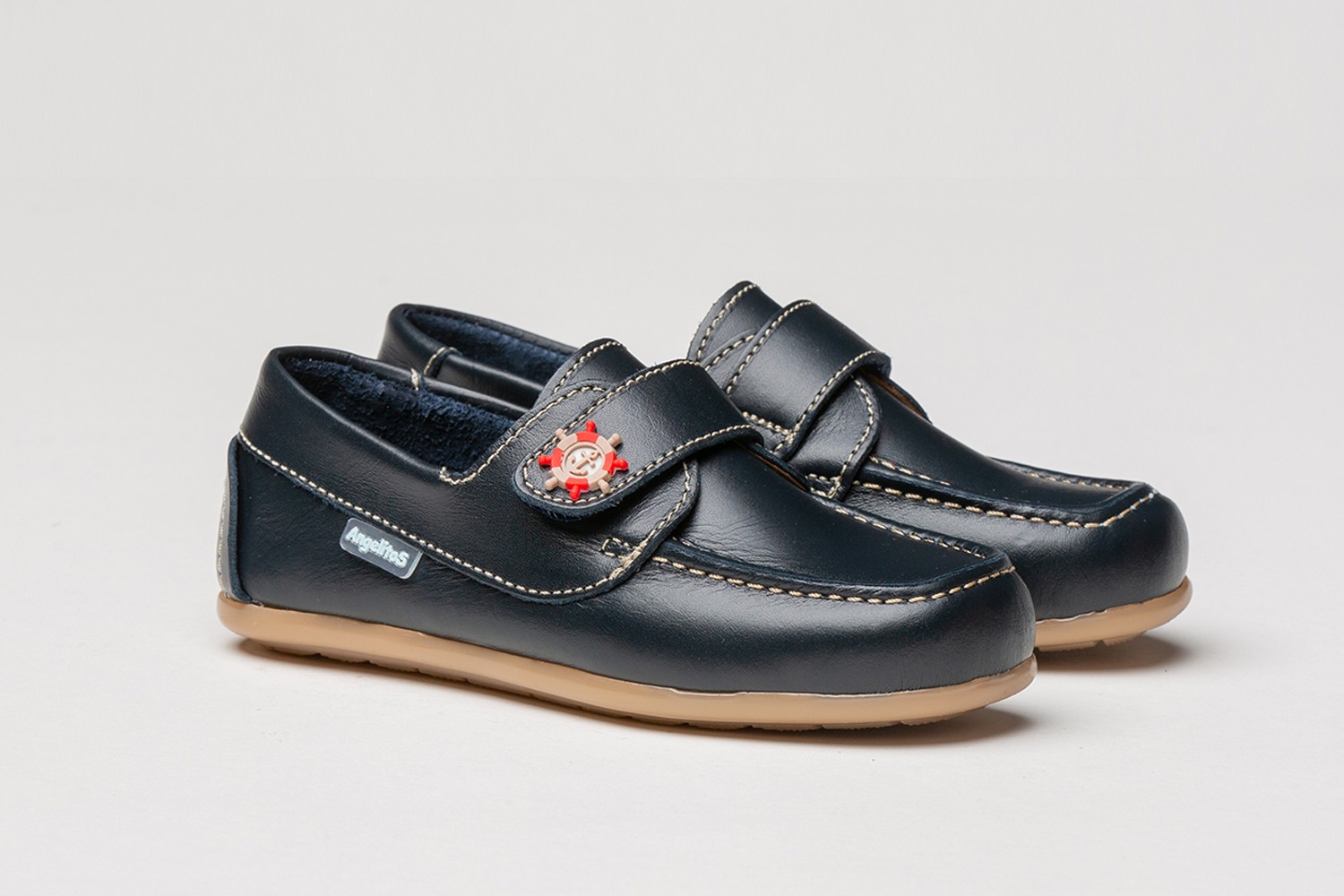 NAUTICO VELCRO ANGELITOS MARINO
