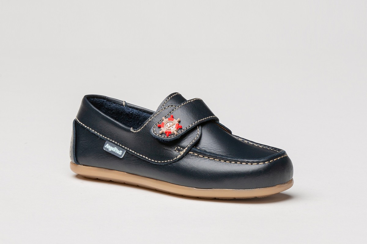 NAUTICO VELCRO ANGELITOS MARINO