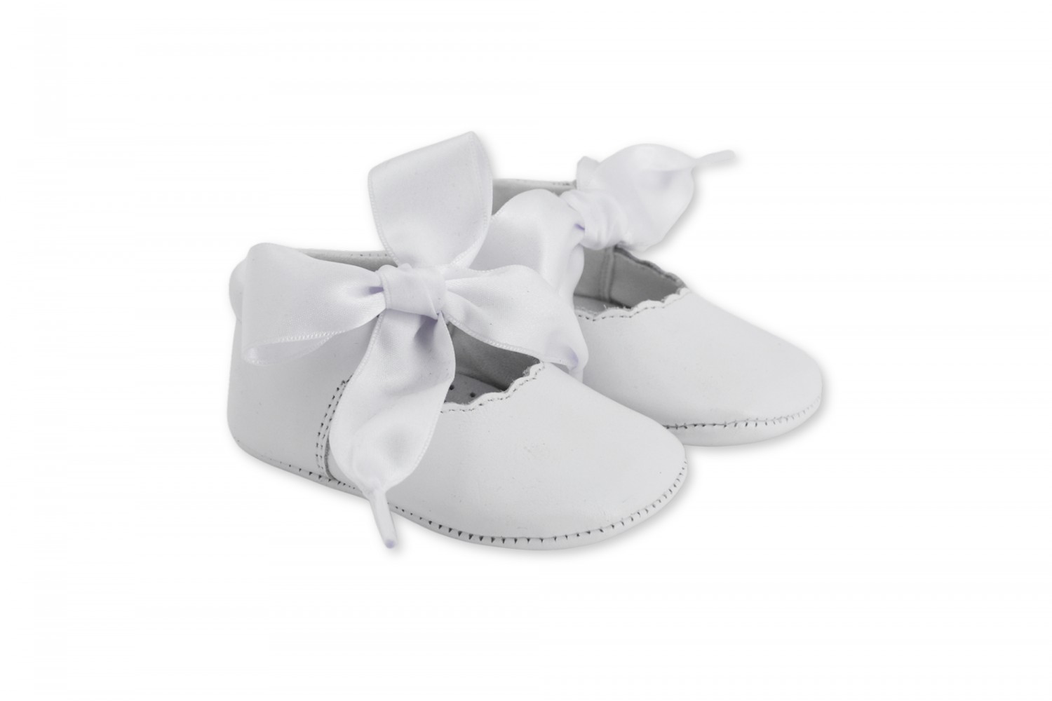 ANGELITOS MERCEDITA BEBÉ CON LAZO BLANCA