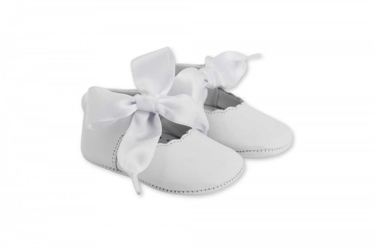ANGELITOS MERCEDITA BEBÉ CON LAZO BLANCA