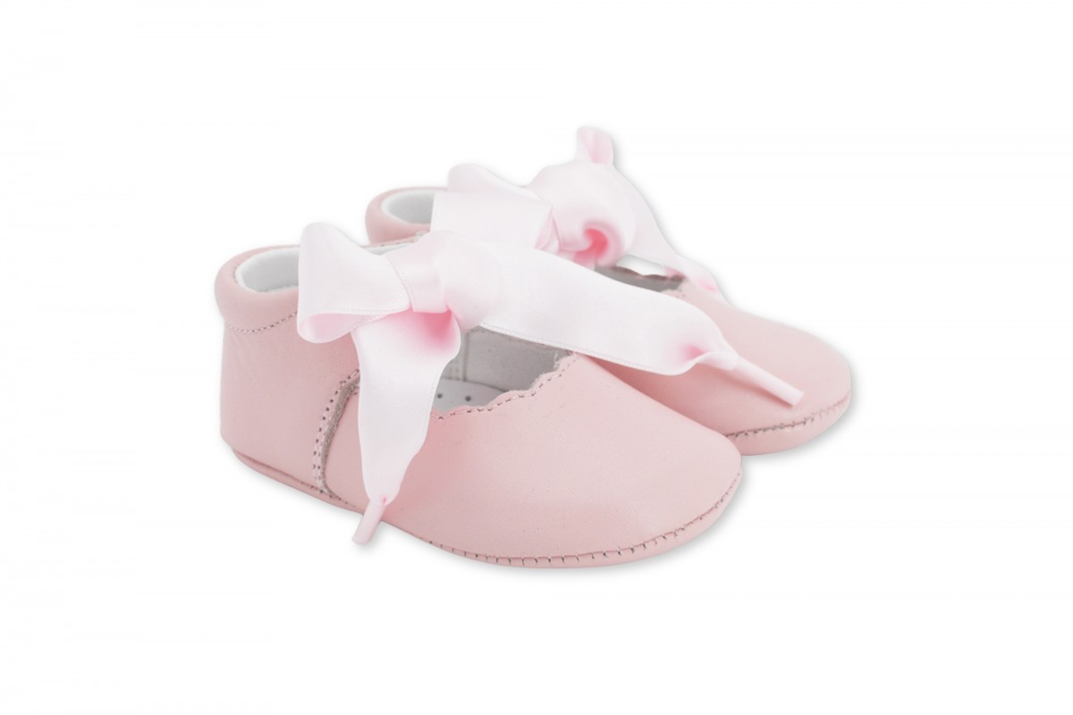 ANGELITOS MERCEDITA BEBÉ CON LAZO ROSA