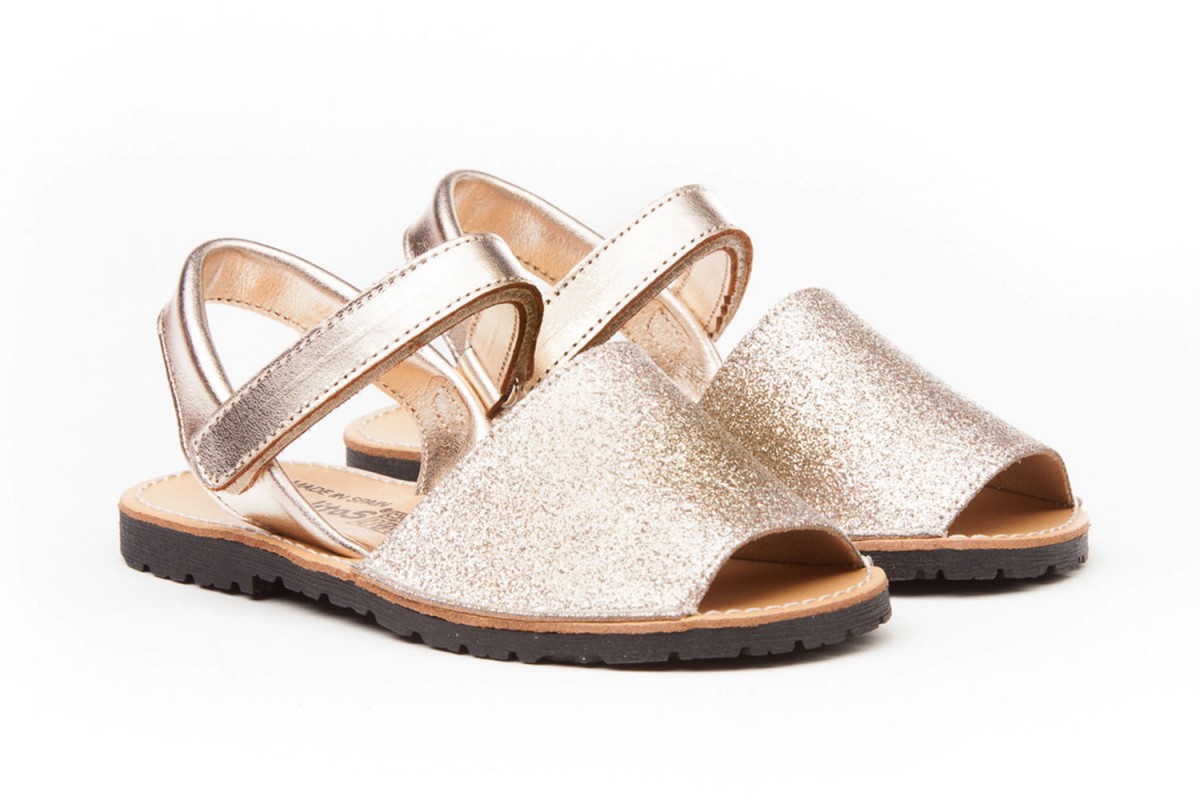 MENORQUINA VELCRO ANGELITOS PLATINO
